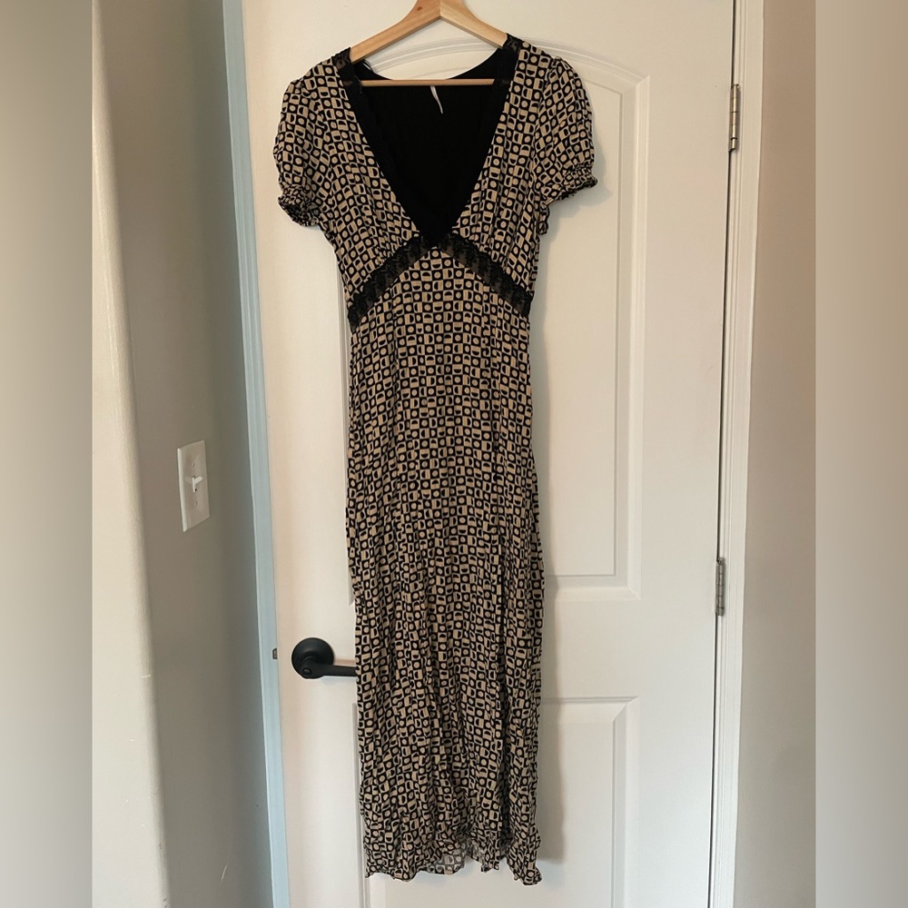Free People Geometric Shapes Maxi Dress